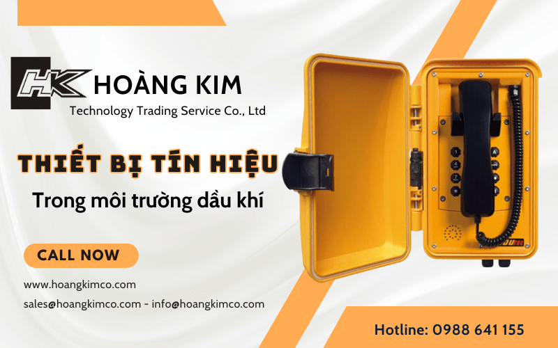 thiết bị tín hiệu trong môi trường dầu khí