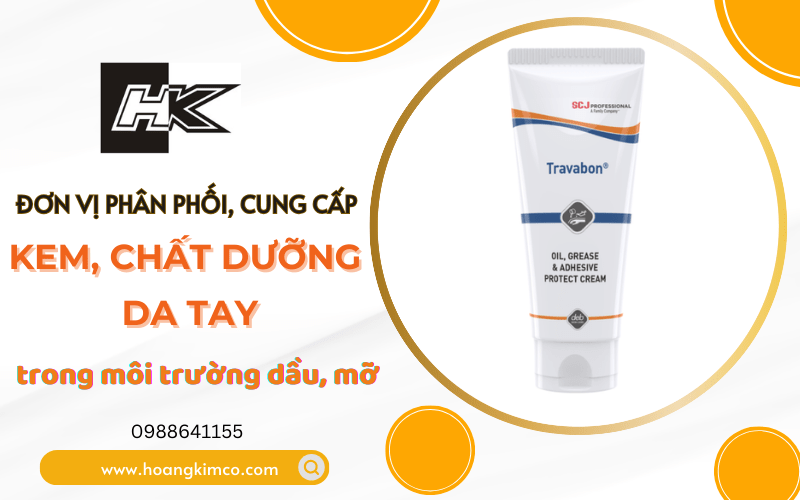 kem, chất dưỡng da tay trong môi trường dầu, mỡ 