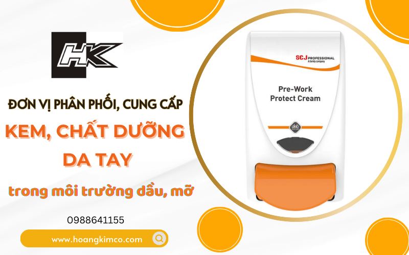 kem, chất dưỡng da tay trong môi trường dầu, mỡ 