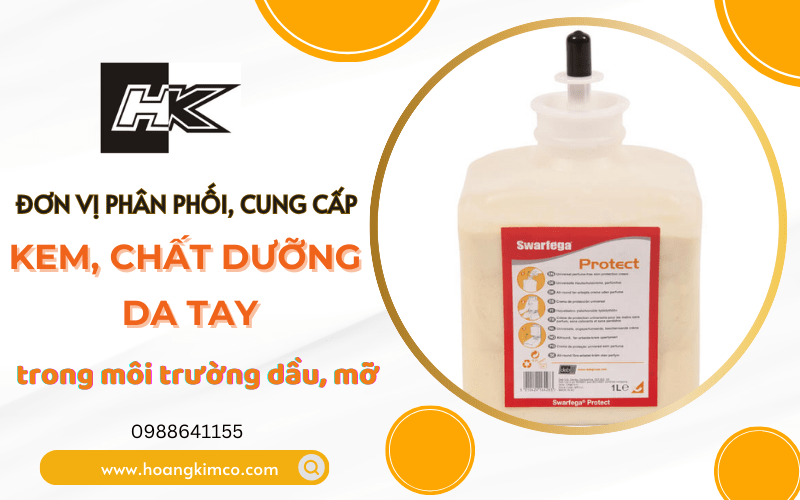 kem, chất dưỡng da tay trong môi trường dầu, mỡ 