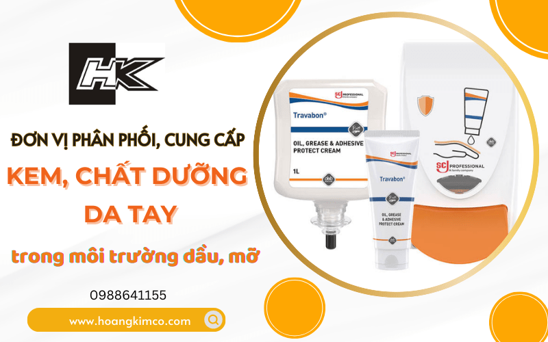 kem, chất dưỡng da tay trong môi trường dầu, mỡ 